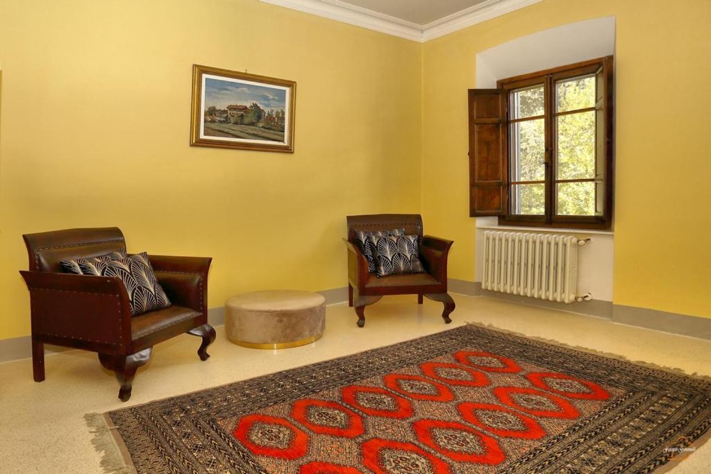Villa Del Parco In Tuscany San Baronto Exteriör bild