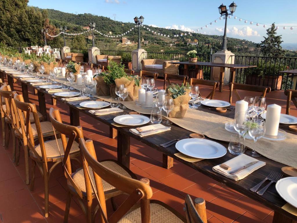 Villa Del Parco In Tuscany San Baronto Exteriör bild