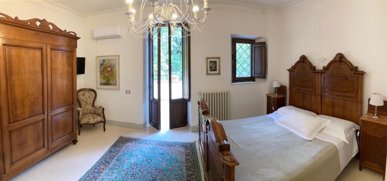 Villa Del Parco In Tuscany San Baronto Exteriör bild